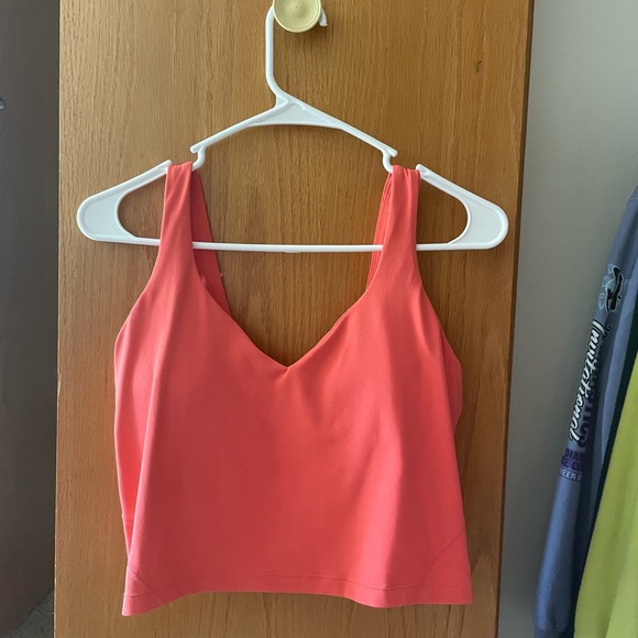 pale raspberry align tank - Picture 1 of 2